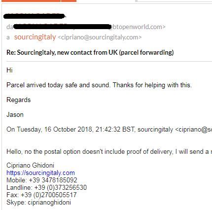 Sourcingitaly Italian Address 128